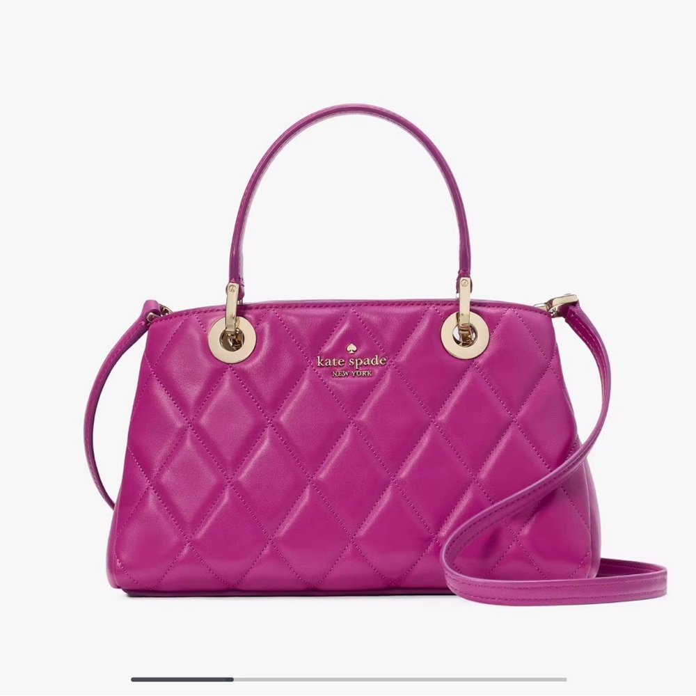 Kate Spade Carey small quilted Sullivan Satchel